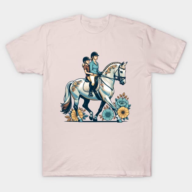 Horse Mom T-Shirt by BeDazzleMe